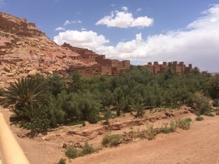 View of Kasbah Ait Benhaddou